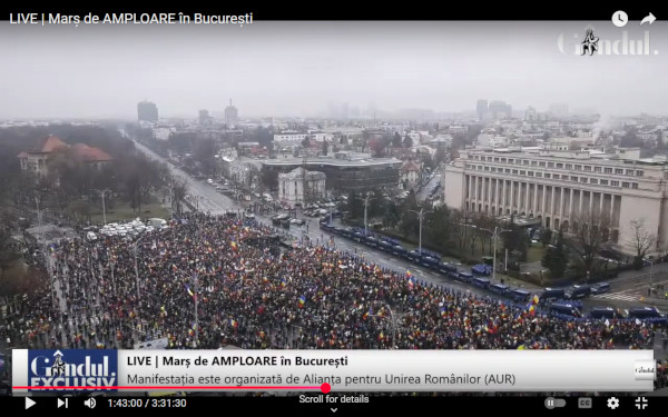 Mars de AMPLOARE in Bucuresti