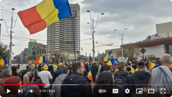 Romania street protetsts